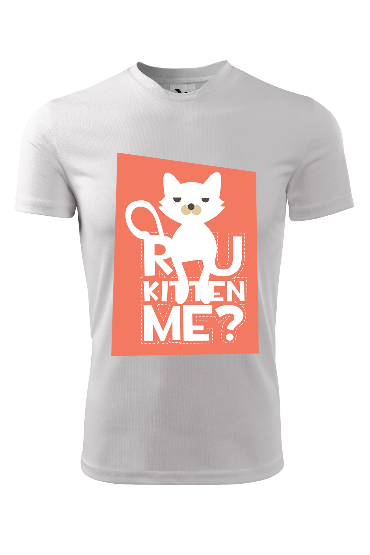 Tricou personalizat, Kitten Me, Adler, Alb
