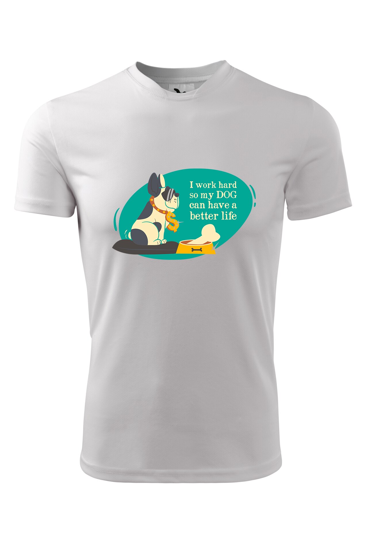 Tricou personalizat, A Better Life, Adler, Alb