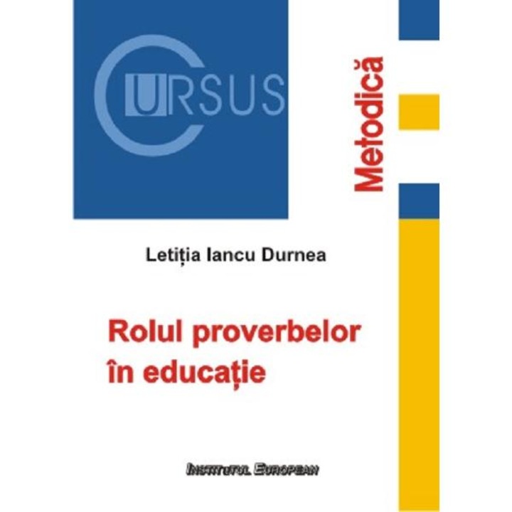 Rolul Proverbelor In Educatie - Letitia Iancu Durnea