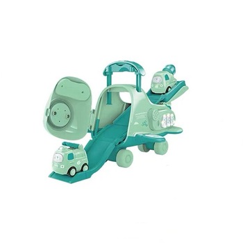 Jucarie avion cargo copii GO verde Jucarie avion cargo copii GO verde