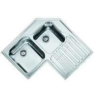 Chiuveta de colt Franke STX 621-E, 2 cuve, ventil rotativ