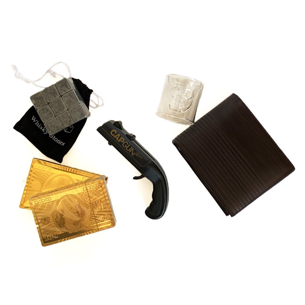 Set cadou pentru barbati Zmeu urban, 5 piese