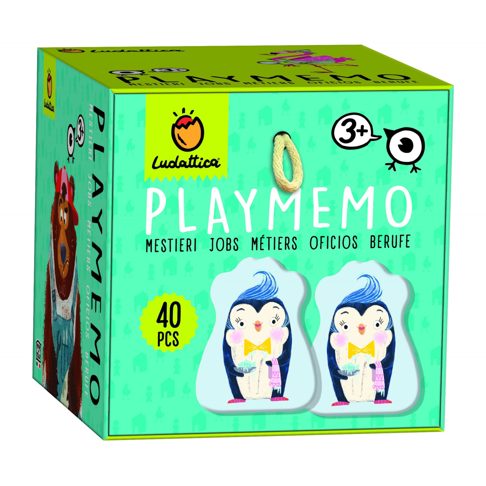 Joc De Memorie Playmemo - Meserii +3 Ani