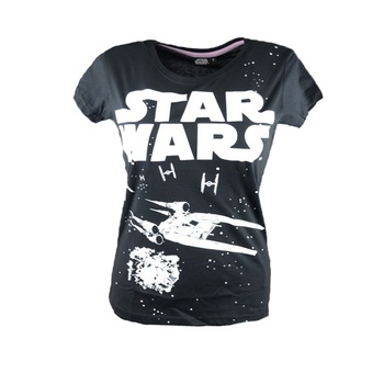 Tricou maneca scurta fete E Plus M Star Wars 8292N, Negru Tricou maneca scurta fete E Plus M Star Wars 8292N, Negru