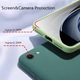 Husa pentru iPhone SE 2, SILKASE Camera protection, culoare Negru, soft silicone