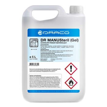 Gel igienizant pentru maini, pe baza de alcool, vitamina F si glicerina, 5L Gel igienizant pentru maini, pe baza de alcool, vitamina F si glicerina, 5L