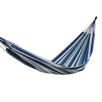 Hamac Zola, nuante de albastru, 200x80 cm, greutate maxima suportata 100kg Hamac Zola, nuante de albastru, 200x80 cm, greutate maxima suportata 100kg