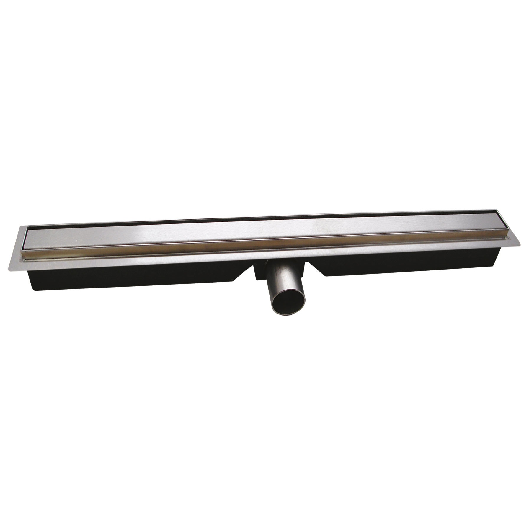 Rigola pentru dus din inox Super Slim Ferro L 600 mm cu sifon incorporat DN 40