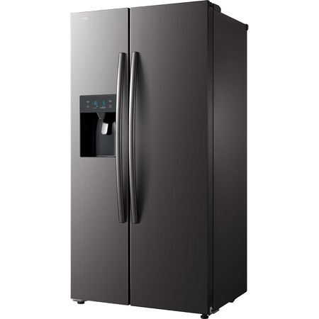 Side by side Toshiba GR-RS508WE-PMJ, 490 l ,NoFrost, IceMaker 3in1, Touch control, Dual Inverter,Clasa A++, H 178 cm Gri