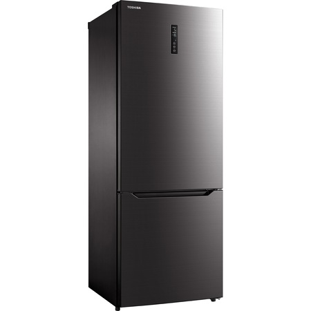 Combina frigorifica Toshiba GR-RB440WE-DMJ, 416 l, NoFrost, Touch control, Clasa A++, H 188 cm, Antracit