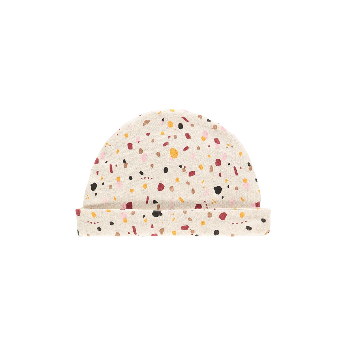 Caciula bebe, Noppies, bumbac organic , Chicopee, crem, 6-12 luni