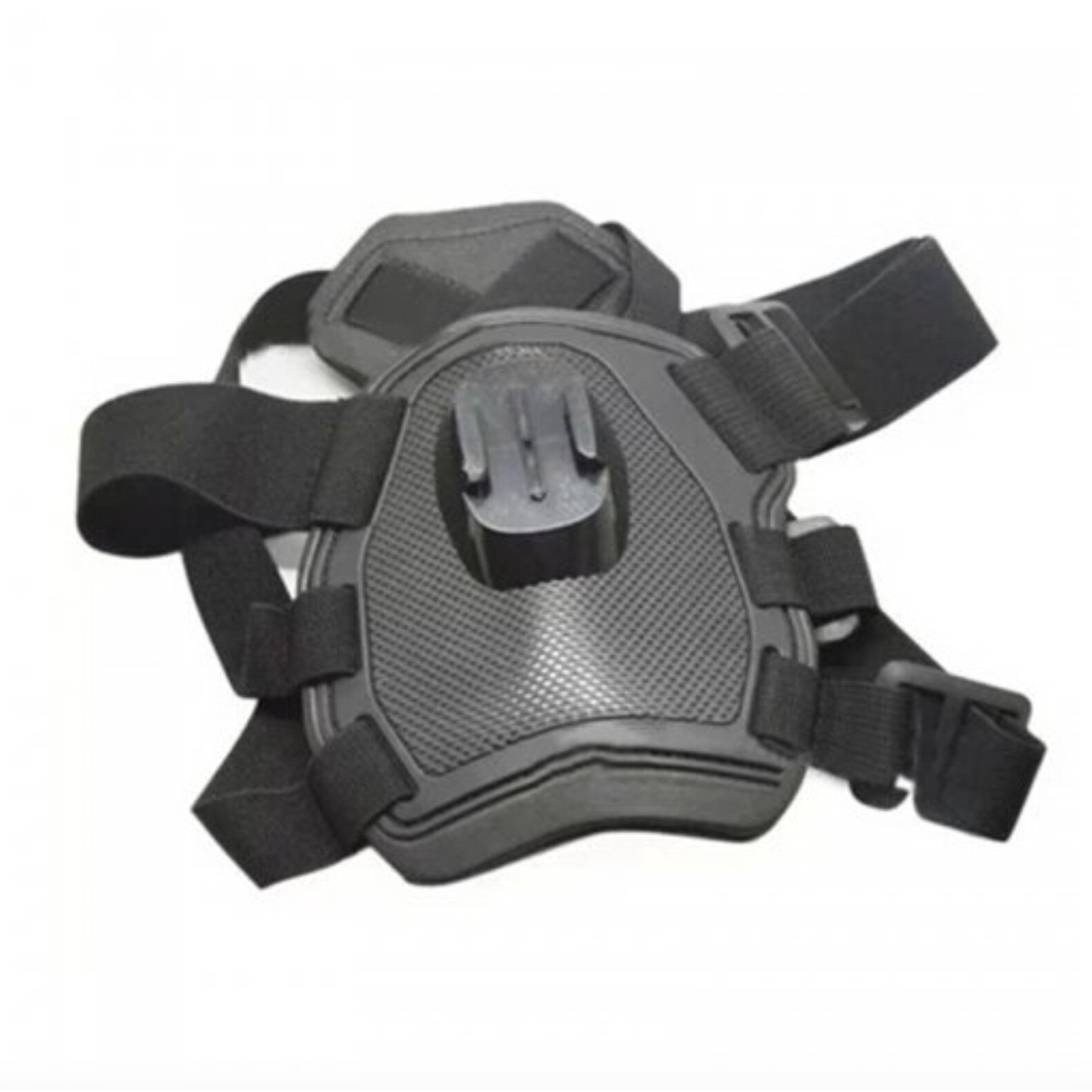 Ham suport GoPro Hero 1-4 pentru catei, cu montare pe spate, Negru, BBL1551