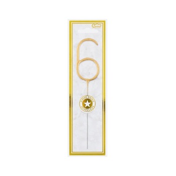 Artificii Sparkler Candle model cifra 6 Artificii Sparkler Candle model cifra 6