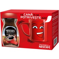 Pachet Cafea Solubila Nescafe Brasero, 100 gr + cana cadou