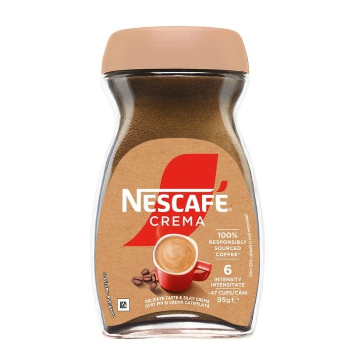 Cafea solubila Nescafe Brasero Crema, 95 g