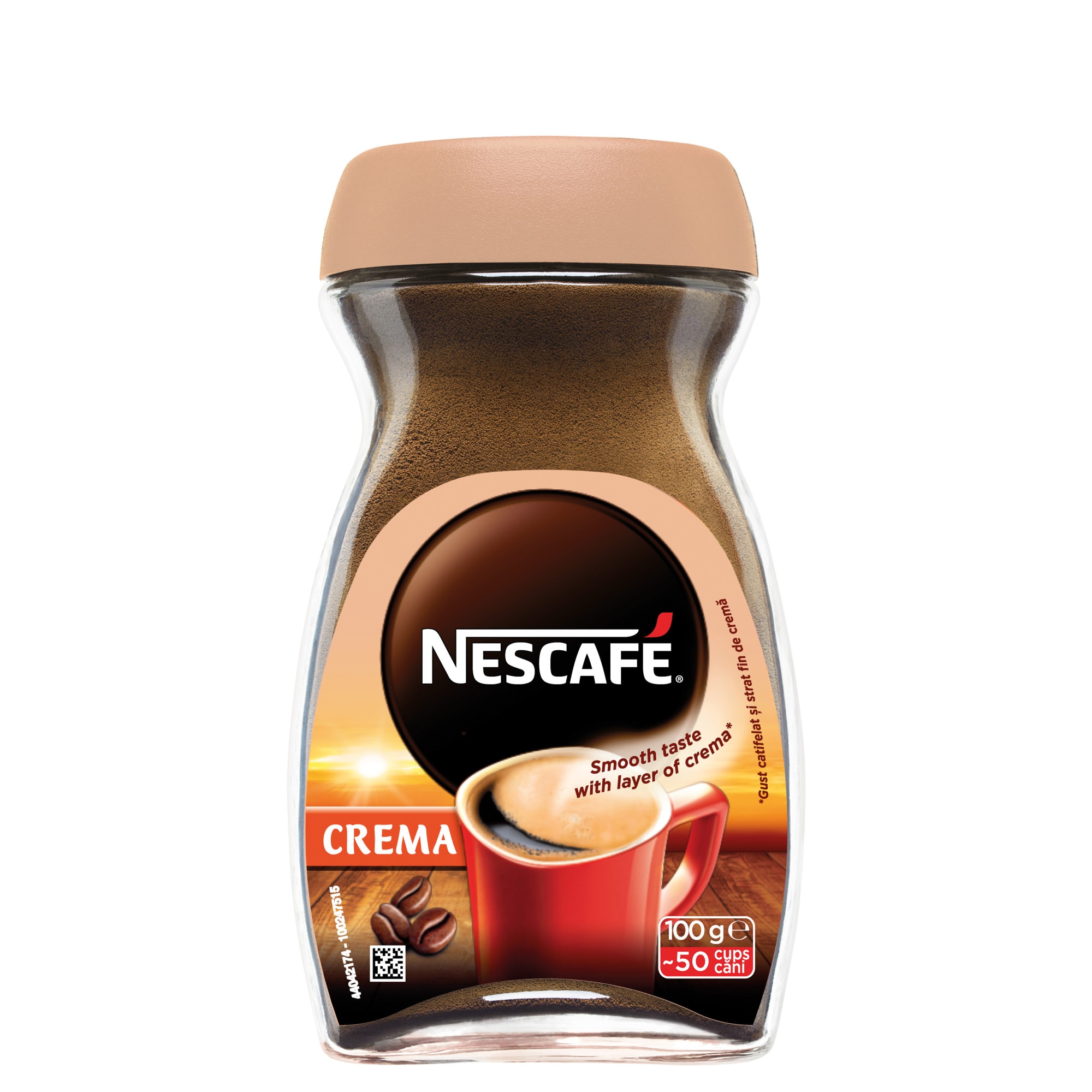Cafea solubila Nescafe Brasero Crema, 100 gr.