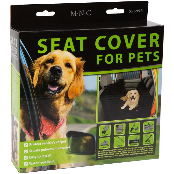 Husa de protectie-scaun pt. animale de companie - 140 x 130 cm