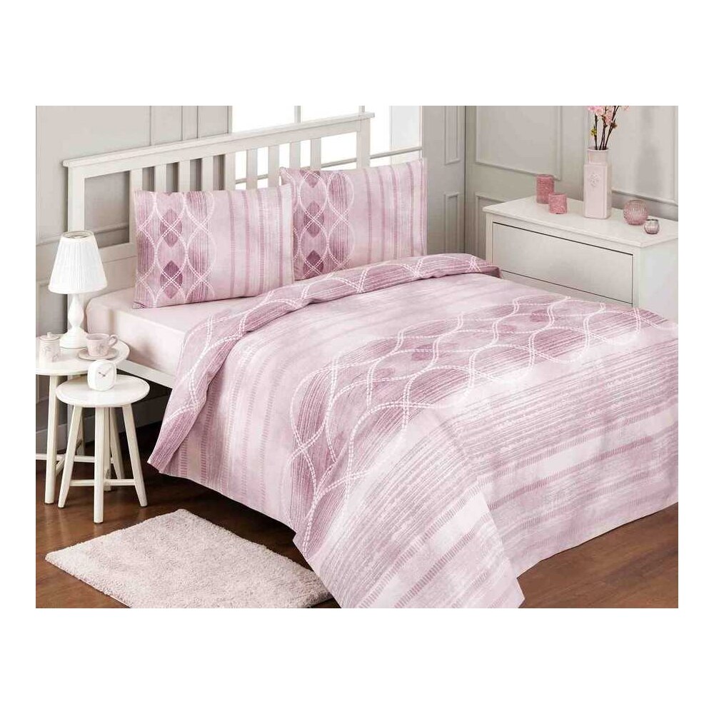 Lenjerie de pat din bumbac 100% Sonia Murdum 1 persoana,160x240 /50x70