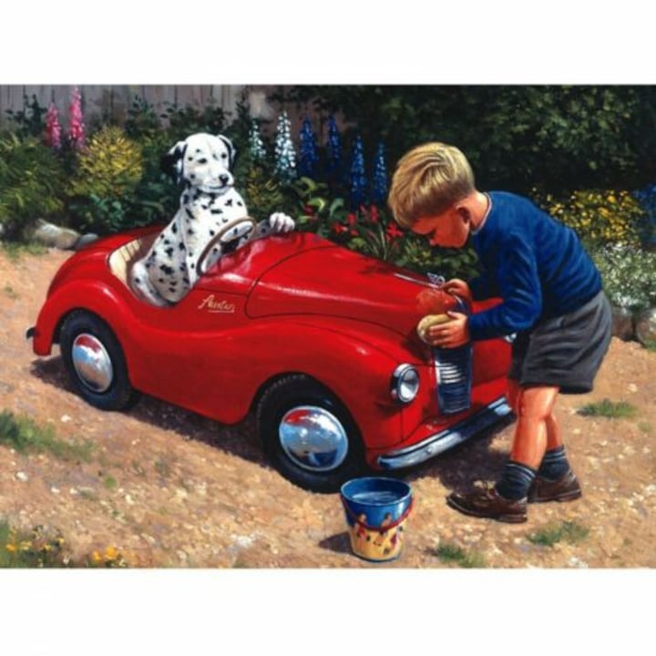 Рисуване по номера R&L USA, Игра с приятел, А3