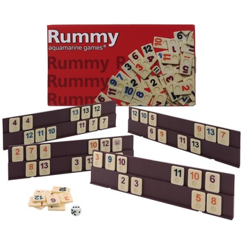 Joc de societate, Aquamarine, Remi 4 Jucatori Joc de societate, Aquamarine, Remi 4 Jucatori