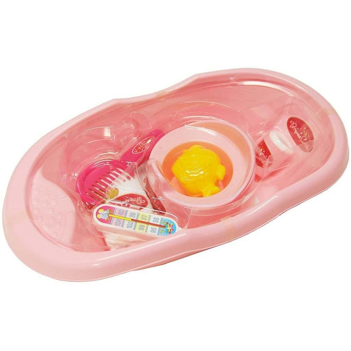 Set de baie cu accesorii pentru papusi Coralie