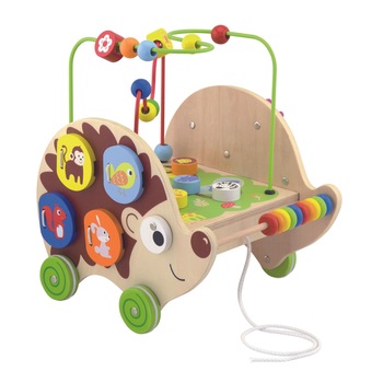 Jucarie multifunctionala, Arici, Viga, 4 activitati Jucarie multifunctionala, Arici, Viga, 4 activitati