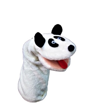 Papusa de mana panda, plus, multicolor, 30 cm Papusa de mana panda, plus, multicolor, 30 cm