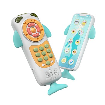 Telefon muzical interactiv cu peste 100 de sunete educative pentru copii, Material Plastic/Cauciuc, Varsta +18 luni, Lumini si Sunete, Melodii, Tumama®, alb Telefon muzical interactiv cu peste 100 de sunete educative pentru copii, Material Plastic/Cauciuc, Varsta +18 luni, Lumini si Sunete, Melodii, Tumama®, alb