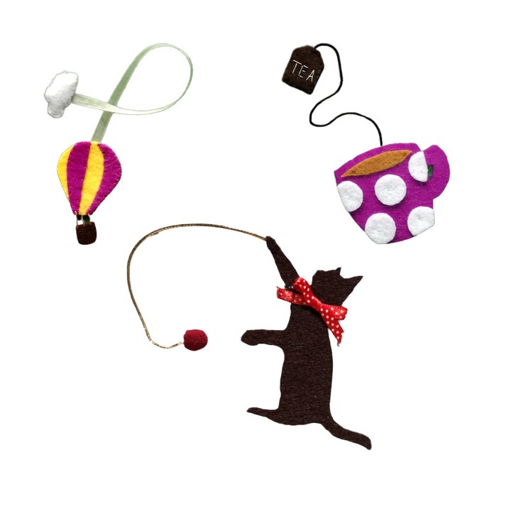 Pachet cadou bookclub, 3 semne de carte handmade