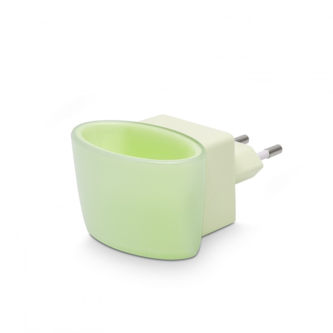 Lumina de veghe LED cu senzor tactil, Dimensiuni 6x4x5 cm, verde