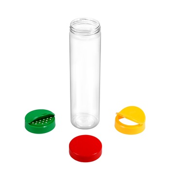 Borcan plastic 700 ml cu capac 63 mm Borcan plastic 700 ml cu capac 63 mm