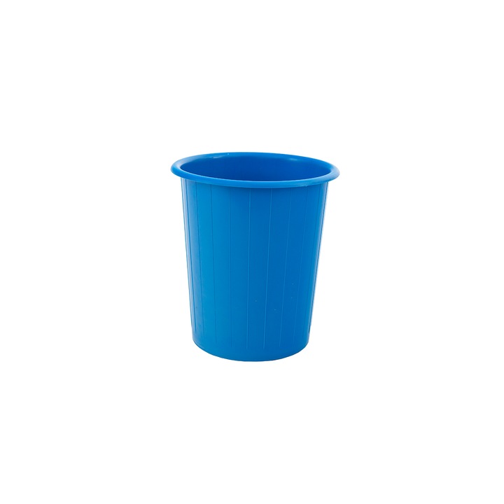 Papír szemetes, 16 literes, nem perforált, Tami, kék