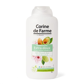Sampon de par cu ulei de migdale Corine de Farme Extra Gentle, 500 ml Sampon de par cu ulei de migdale Corine de Farme Extra Gentle, 500 ml