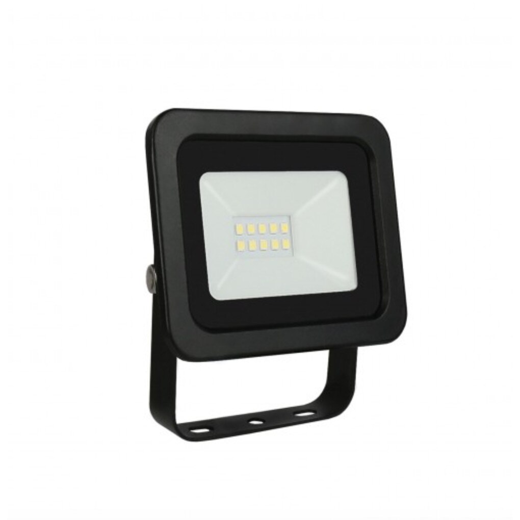 Proiector 10W , lumina neutra , 4000k, 820lm, carcasa aluminiu neagra