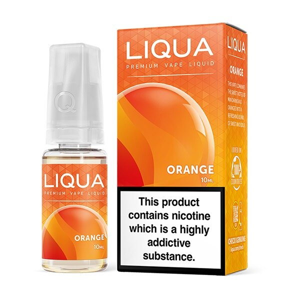 Lichid Tigara Electronica Liqua Orange, 10 ml cu nicotina