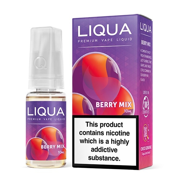 Lichid Tigara Electronica Liqua Berry, 10 ml cu nicotina
