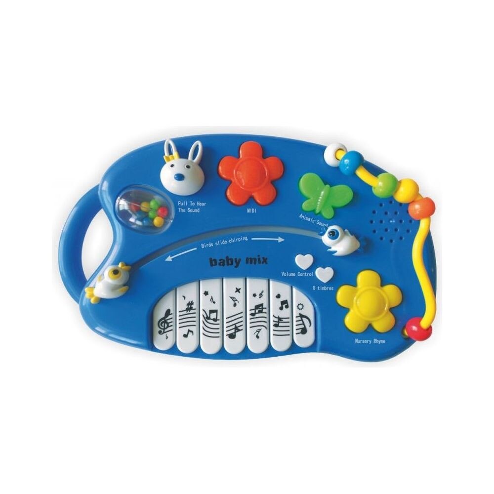 Jucarie muzicala Pian 18m+ - Baby Mix - Albastru