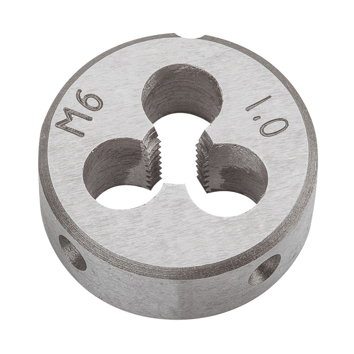 Filiera M6, 25 x 9 mm, Topex 14A306