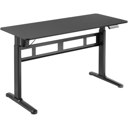 Birou cu Inaltime Reglabila A+ BRLS04, reglare electrica, L140xl60 cm, MDF/metal, Negru