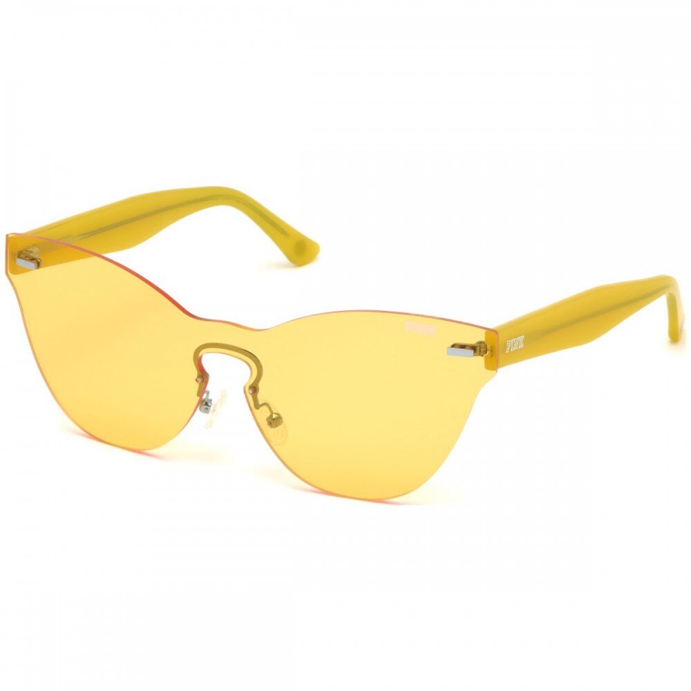 Ochelari de soare, de dama, Victoria's Secret Pink PK0011 41G 00 Galben