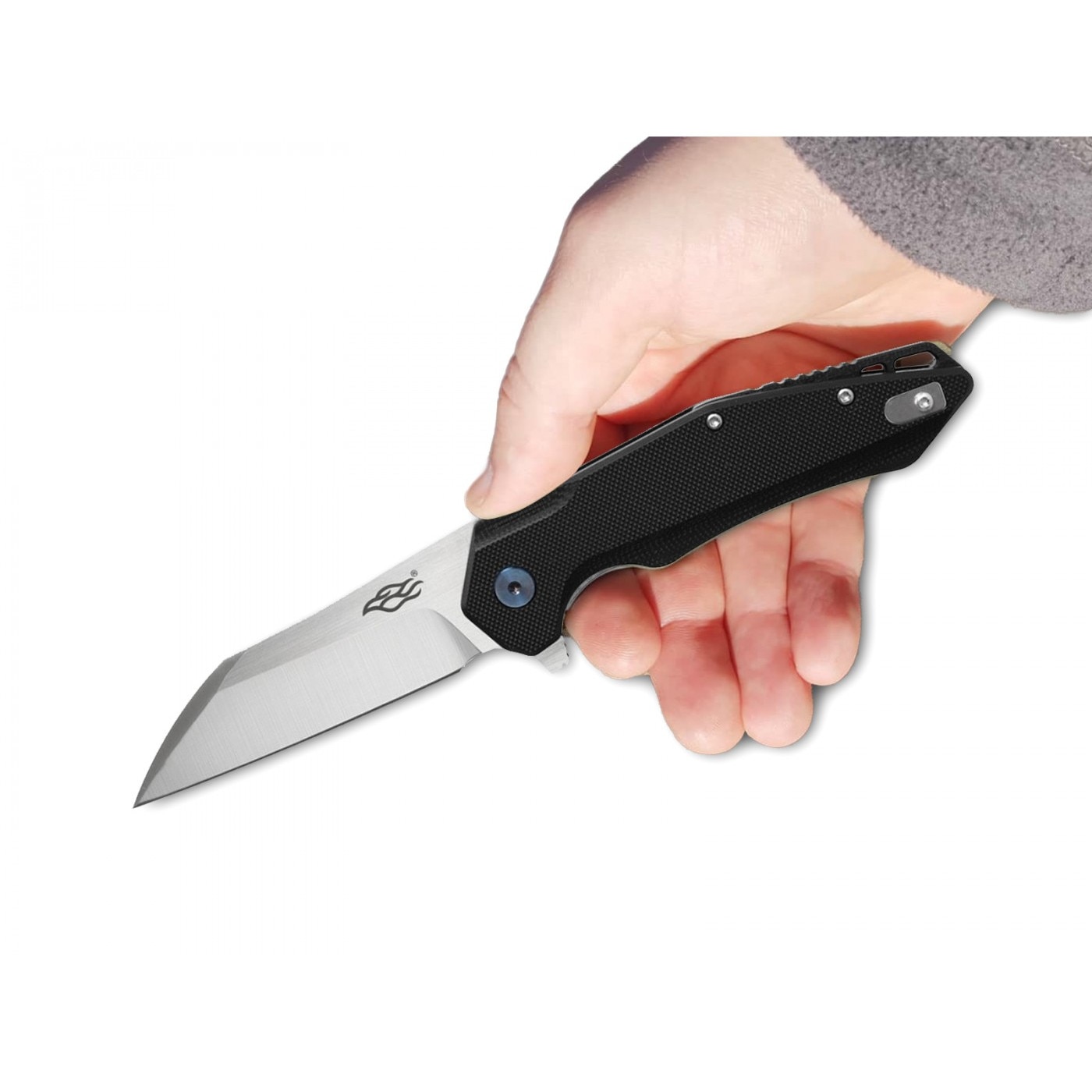 Folding knife Ganzo Black G704-BK 8.5cm for sale