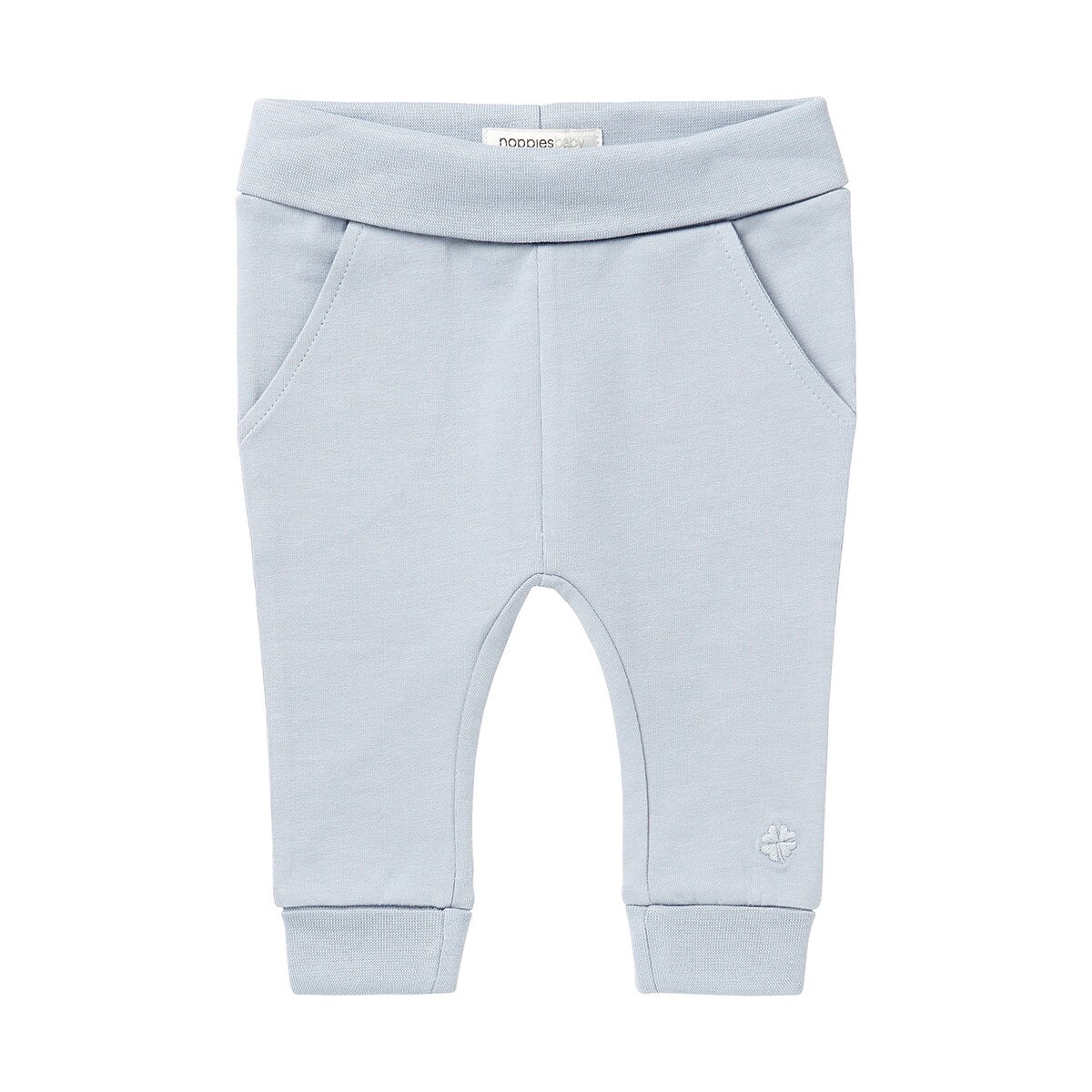 Pantaloni bebe, Noppies,cu buzunare, Humpie, albastri, Albastru