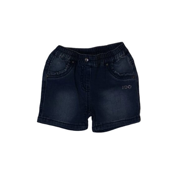 Pantaloni scurti fete iDO, 3-6 luni, albastru inchis
