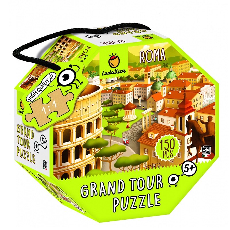 Puzzle - Ocolul Pamantului, Roma, 150 piese