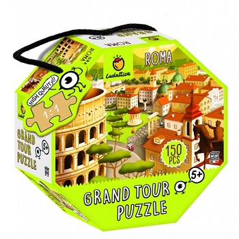Puzzle - Ocolul Pamantului, Roma, 150 piese Puzzle - Ocolul Pamantului, Roma, 150 piese