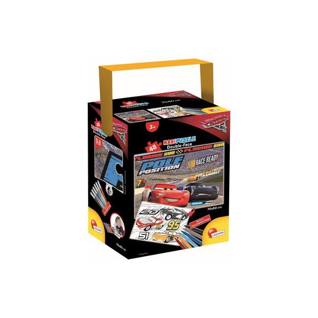 Puzzle Lisciani, Maxi, in cutie, Cars, 48 piese
