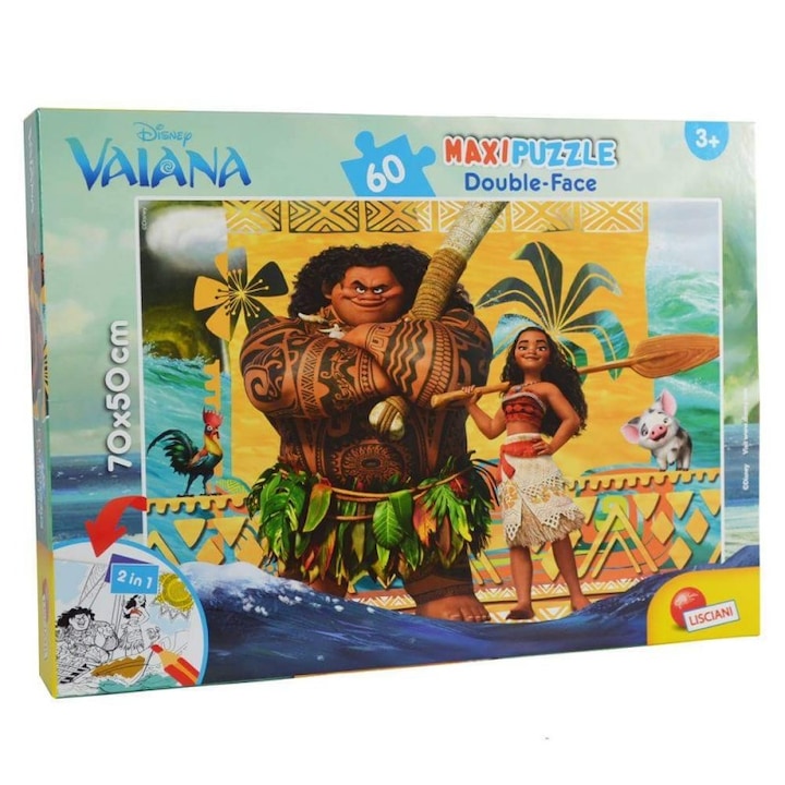 Puzzle Vaiana: Poklad oceánu Pohádka + Jméno dítěte za 140 Kč - Allegro