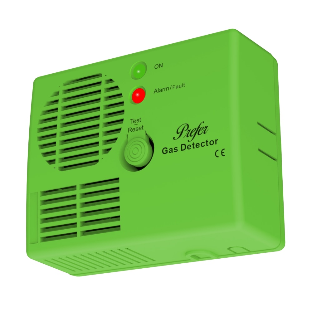 Detector de gaz metan Prefer, verde