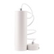 Pendul cu LED 12W/ora, 1368lm - 50 000 ore, 4000K lumina naturala, LED Market®, LM-PC3003, Corp Alb, clasa energetica F
