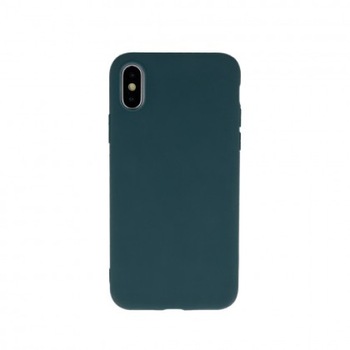 Husa Silicon Matt Apple iPhone XR Verde Husa Silicon Matt Apple iPhone XR Verde